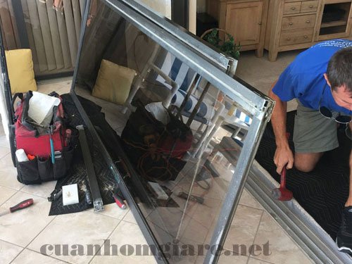 Thay & sửa cửa nhôm kính Bình Tân, Tphcm trọn gói giá rẻ 8 suacuanhomkinh7
