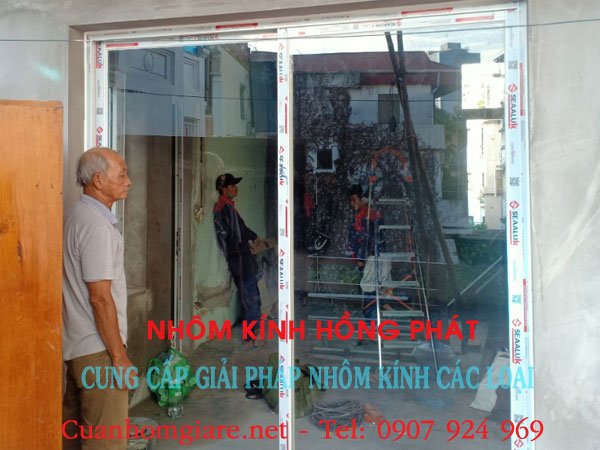 sửa cửa nhôm kính quận bình thạnh