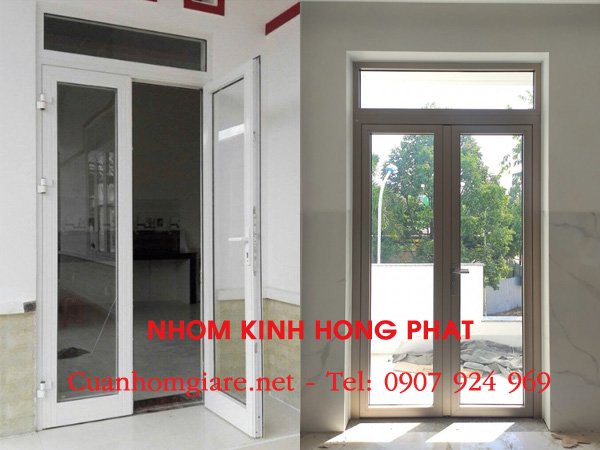 Tổng hợp các mẫu cửa nhôm kính giá rẻ được ưa chuộng nhất hiện nay 3 mau cua nhom kinh gia re