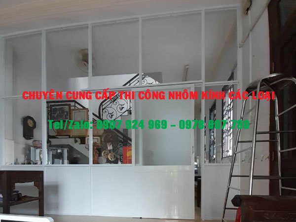 Tổng quan vách nhôm kính giá rẻ Bình Dương chi tiết, mới nhất hiện nay 3 vach nhom kinh gia re binh duong