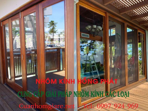 Cửa nhôm giả gỗ giá bao nhiêu: Tổng quan & xu hướng thị trường hiện nay 3 cua nhom gia go gia bao nhieu