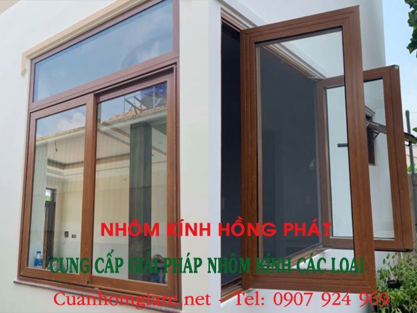Tổng quan chi tiết giá cửa sổ nhôm kính 2 cánh mới nhất trên thị trường 5 gia cua so nhom kinh 2 canh
