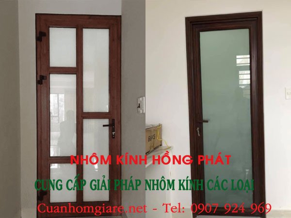 Giới thiệu Top 5 Đơn vị lắp đặt cửa nhôm giả gỗ toilet giá rẻ, Uy Tín, Chuyên Nghiệp 6 cửa nhôm giả gỗ toilet