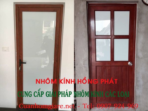 Giới thiệu Top 5 Đơn vị lắp đặt cửa nhôm giả gỗ toilet giá rẻ, Uy Tín, Chuyên Nghiệp 3 giá cửa nhôm giả gỗ toilet