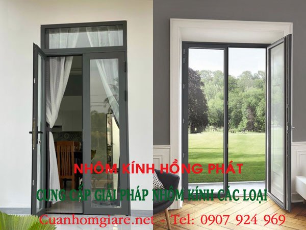 giá cửa nhôm xingfa hệ 55