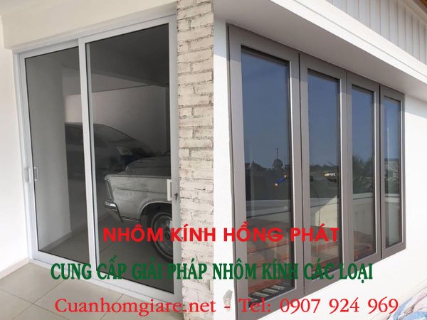 giá cửa nhôm hệ 700
