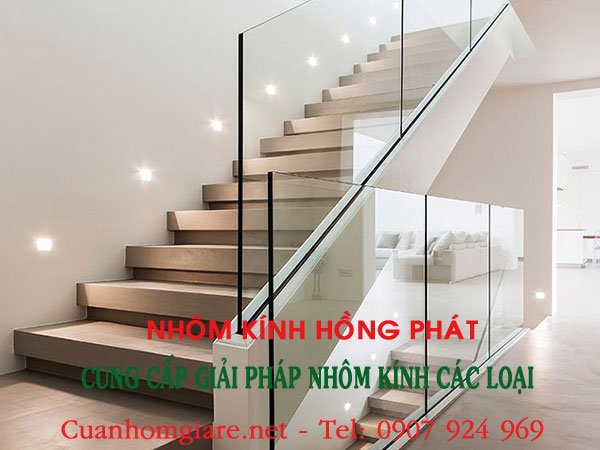 Top 5 Đơn vị thi công lan can cầu thang kính không trụ trọn gói giá rẻ, Uy Tín nhất hiện nay 6 lan can cầu thang kính không trụ