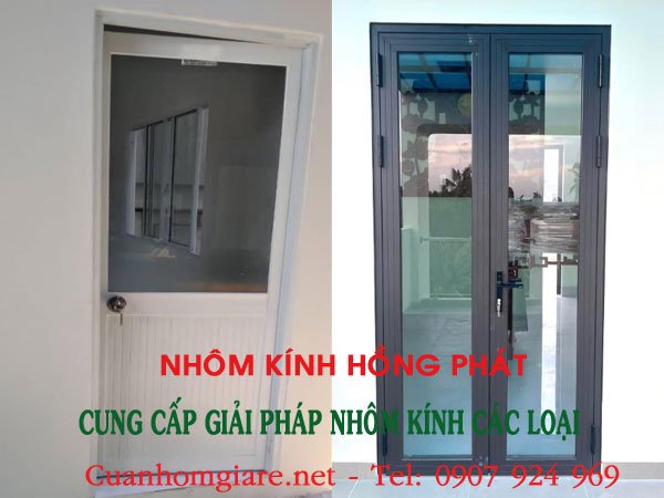 sửa cửa nhôm kính Quận 1 Tphcm