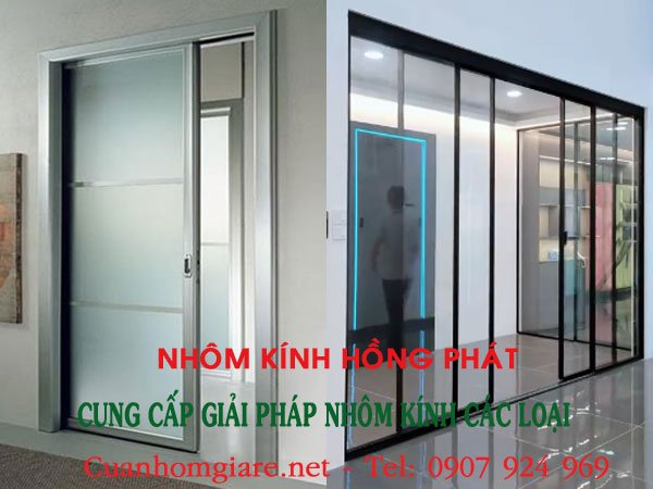 quy trình sửa cửa lùa nhôm