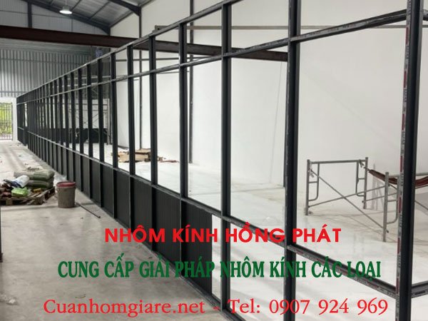 24H thi công vách nhôm kính hệ 700 trọn gói – đo miễn phí, lắp nhanh, bảo hành rõ 4 quy trình vách nhôm kính hệ 700