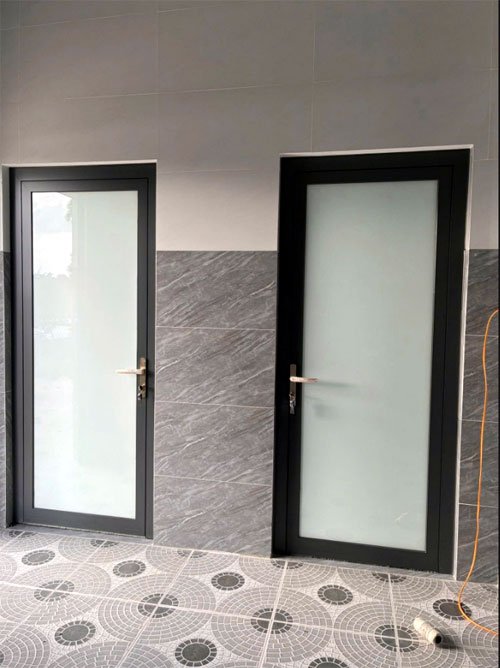 Lắp đặt cửa nhôm Xingfa nhà vệ sinh(Toiletet)
