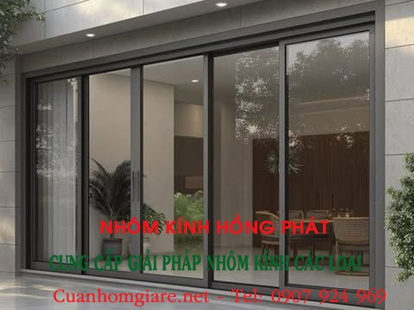 làm cửa nhôm kính Quận 8 Tphcm giá rẻ