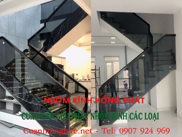 Tuyệt Mật 99%: Cầu Thang Kính Xám Khói Giá Gốc Rẻ Bất Ngờ, Chất Lượng Vượt Trội, Siêu An Toàn. 4 cau-thang-kinh-xam-khoi