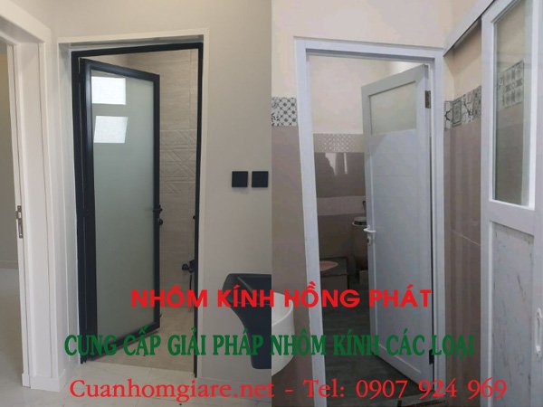 Chỉ Từ 950K: Cửa Nhôm Toilet Giá Rẻ Bền Tuyệt Đối, Giảm Sốc Ngay 30% Lắp Đặt! 5 cua-nhom-toilet