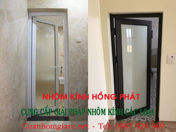 Chỉ Từ 950K: Cửa Nhôm Toilet Giá Rẻ Bền Tuyệt Đối, Giảm Sốc Ngay 30% Lắp Đặt! 2 cua-nhom-toilet