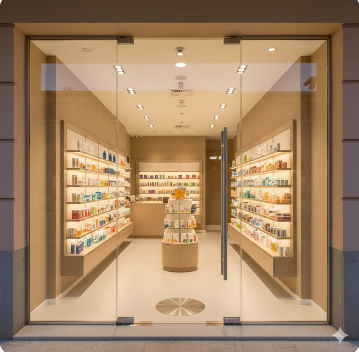 mẫu Cửa Kính Thủy Lực Bản Lề Sàn – Sang trọng và Minh bạch